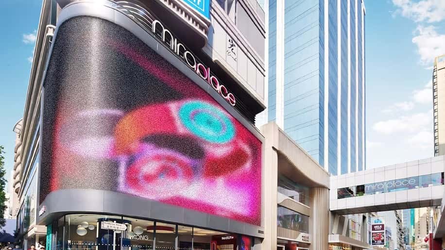 Mira Place HK 3D Billboard