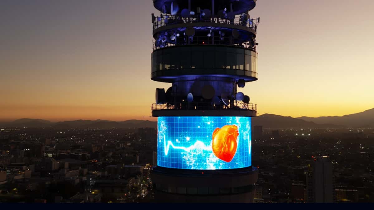 Torre Entel 360 3D Billboard