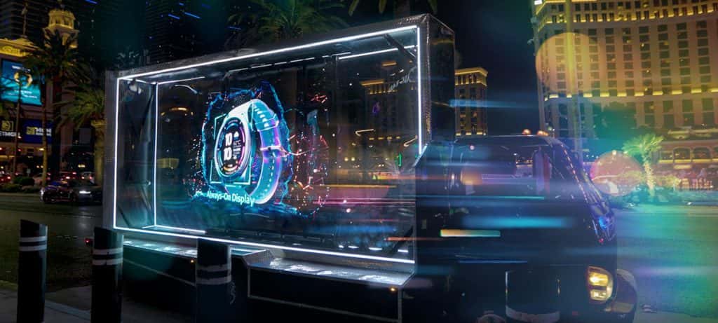 3D Holographic Truck