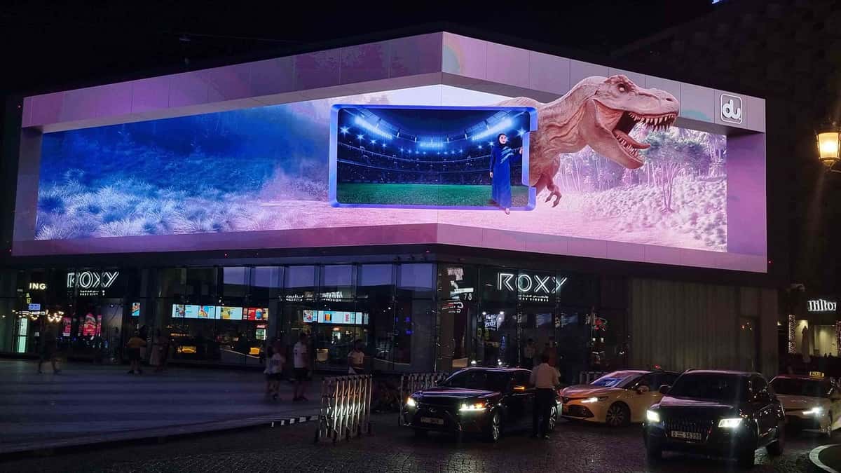Roxy Cinema 3D Billboard