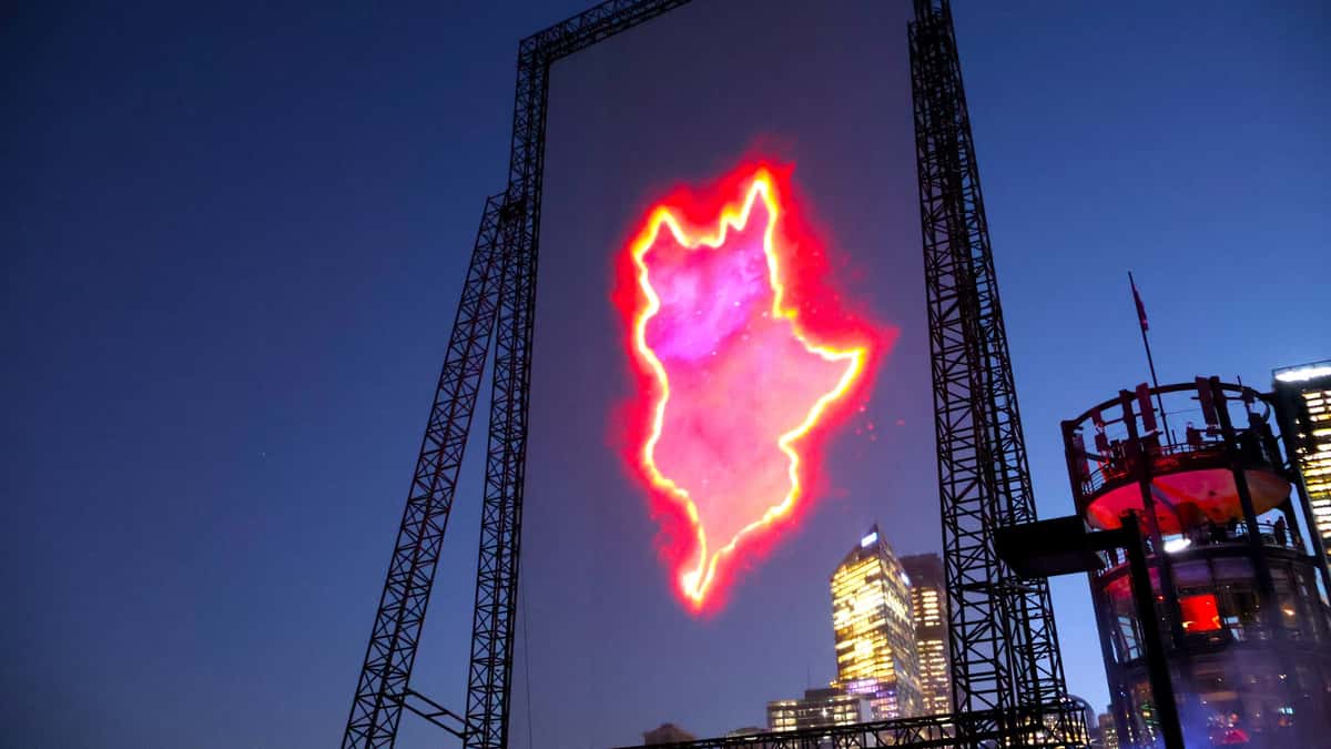 gostMESH Outdoor Holographic Screen (Stranger Things)