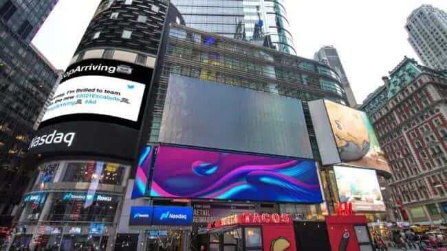 Broadway Digital 3D Billboard