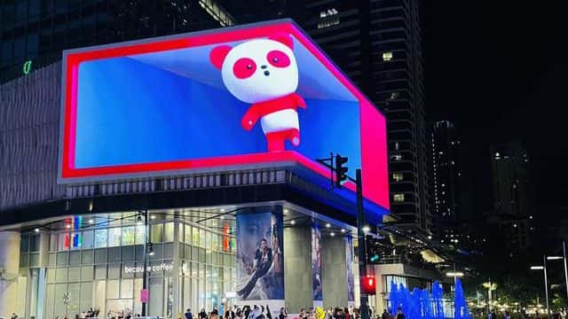 One BGC Philippines 3D Billboard