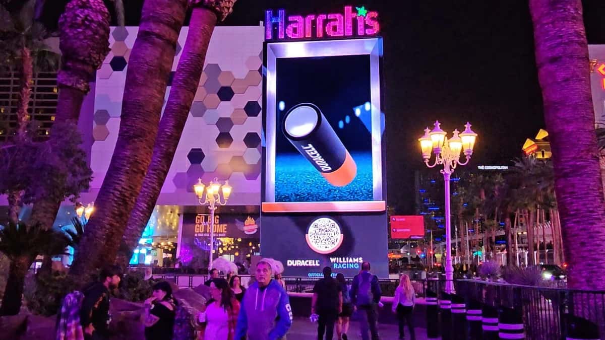 Harrah's Marquee 3D Billboard