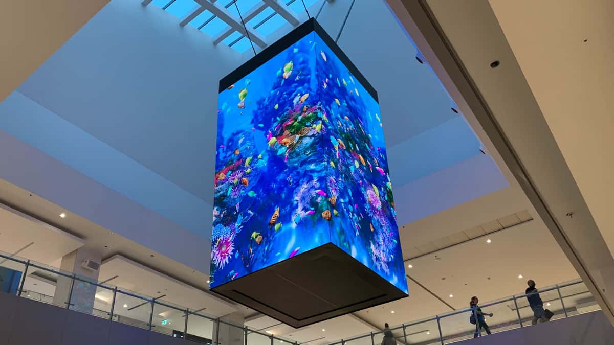 Packable LED Cube Porta di Roma