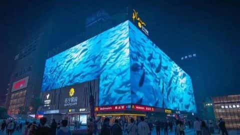 Light of Asia 3D Billboard China