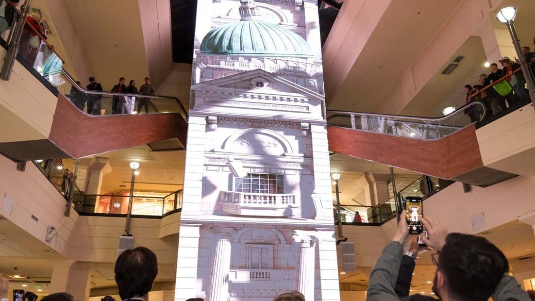 Unicenter 3D LED Screen