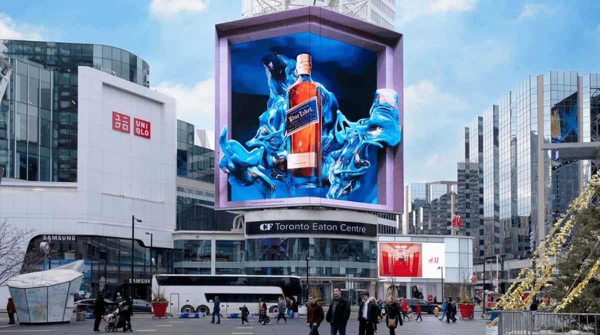CF Toronto Eaton Centre 3D Billboard