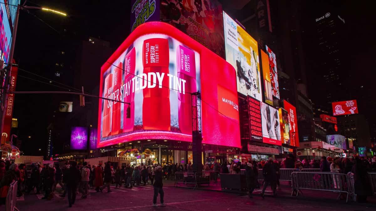 Times Square Everest Digital Billboard