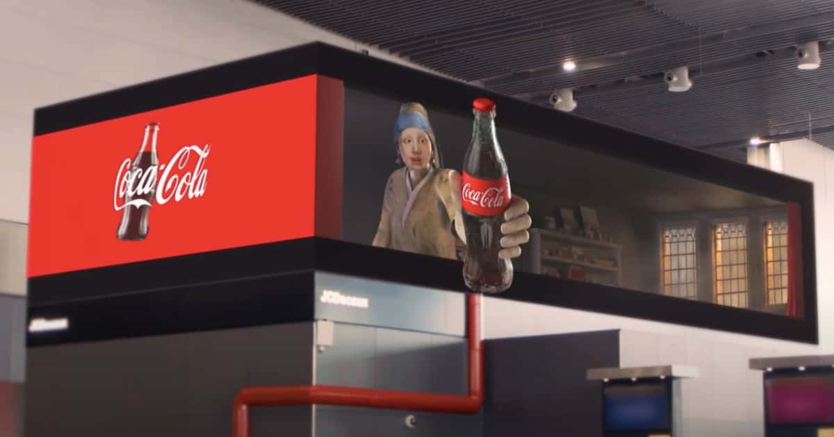 Coca-cola 3D Billboard GRU