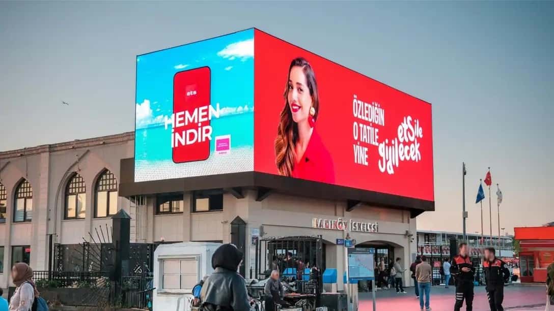 Kadıköy Pier 3D Billboard