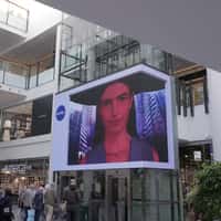Nivea Robotic Arm Places Bottle Center Screen