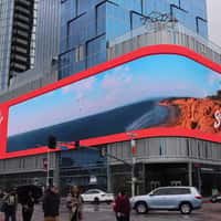 Visit San Diego Paraglider Breaks Through Billboard