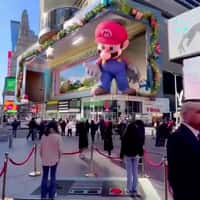 Nintendo Switch Mario Presents Console Beyond Screen