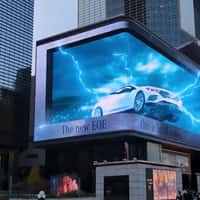 Mercedes-Benz Car Moves with Electric Charge