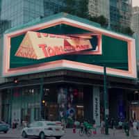 Toblerone Package Emerges Through Mailbox