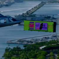 Smirnoff Bottle Emerges Twists from Floating Screen