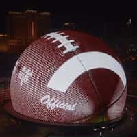 Football Spins Fast