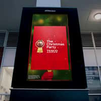 Tesco Holiday Flipping Sign Promotions