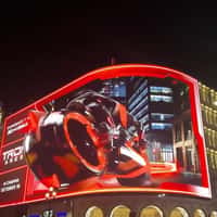 Tron: Ares Light Cycle Sharp Turn Action