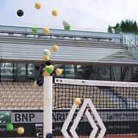 Renault Tennis Balls Spill at Tennis Court