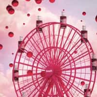 Benefit Lip Tint Wagons on Pink Ferris Wheel