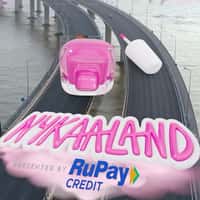 Nykaa Pink Nail Polish Colors Signage on Road