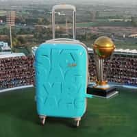 Skybags Luggage Bag Unveils Trophy in Stadium