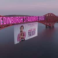 Universal Pictures Bridget Jones Poster at Edinburgh Bridge
