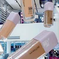 H&M Beauty Foundations Floating Inside Store