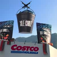 XILE.CHILE Candy Bucket Drone Delivery at Costco