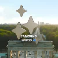 Samsung Galaxy AI Stars Takes Flight Over Iconic Landmarks