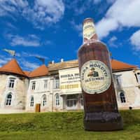 Birra Moretti Bottled Beer Emerges From Castle