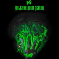 KEEPERsport Soccer Player Green Flaming Hands
