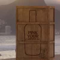 Ballena Crate Reveals Liquor Bottle on Beach