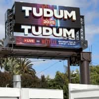Netflix Rotating TUDUM 3D Signage
