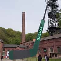 Škoda Auto Giant Hockey Stick at Landek Park
