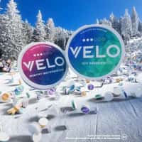 VELO Disco Ball Rolling Down Ski Slope