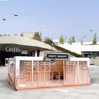 Sephora Beauty Pop-up Store Emerge From the Ground