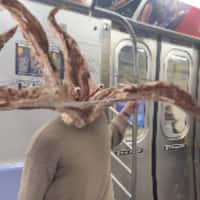 Netflix Parasyte Enter Man’s Ear on Subway