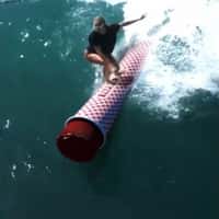À La Mère de Famille Giant Popsicles at the Beach