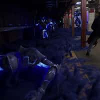 Solo Leveling Blue Smoke Spreading on Subway