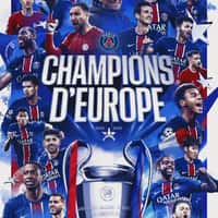 PSG Planes Trail Blue and Red Smoke Over Paris