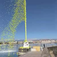 Gonet Geneva Open Water Jet Releases Tennis Balls