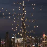 BrandDubai Crescents and Stars Light Skyscraper