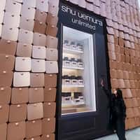 Shu Uemura Foundation Vending Machine in Tokyo