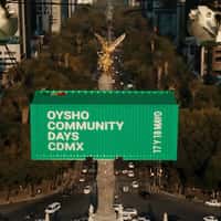 OYSHO Helicopters Carry Green Container