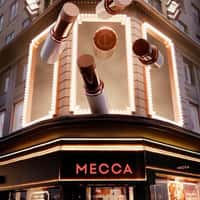 Mecca Beauty Lipstick Emerges From Window