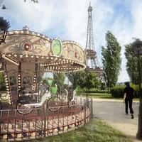 Lime E-bikes Carousel in Paris