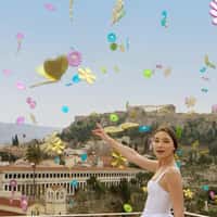 Anna Maria Mazaraki Flower Charms Fill the Sky